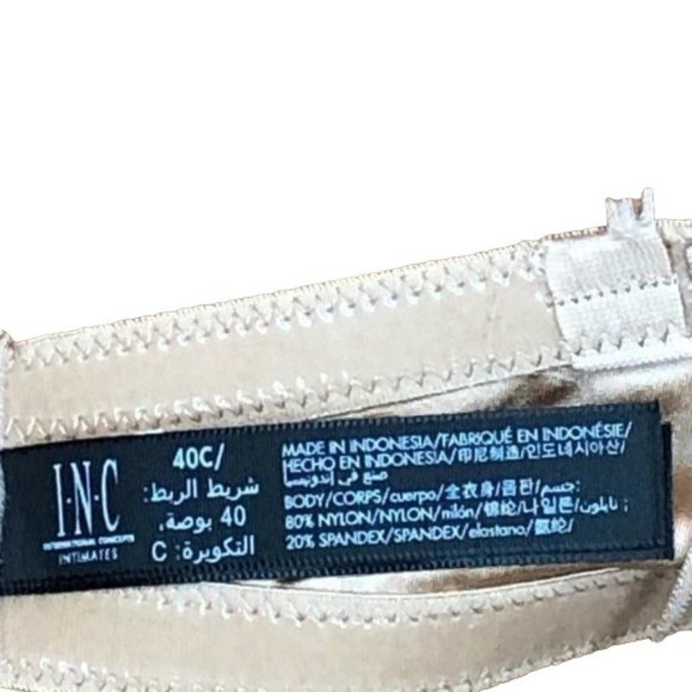 INC Multi-Way Strapless Bra, taupe dream 40C - Picture 6 of 6